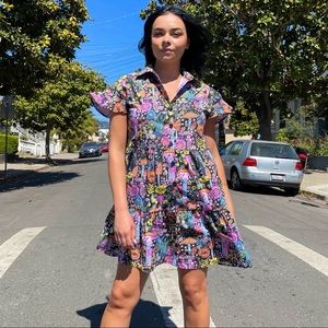 Magical mushrooms Eloise dress from Nooworks
